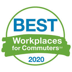 best workplaces for commuters 2020